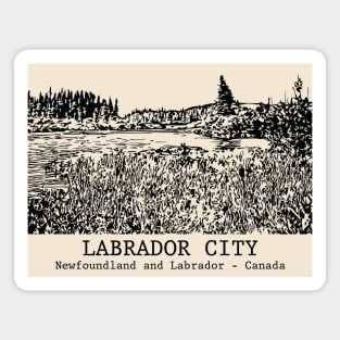 Labrador City - Newfoundland and Labrador Magnet